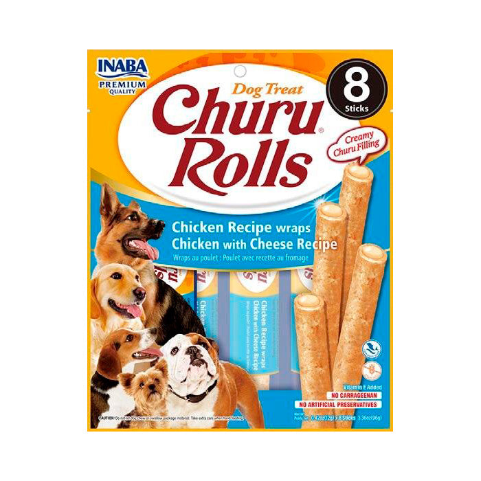 Churu Rolls Pollo y Queso