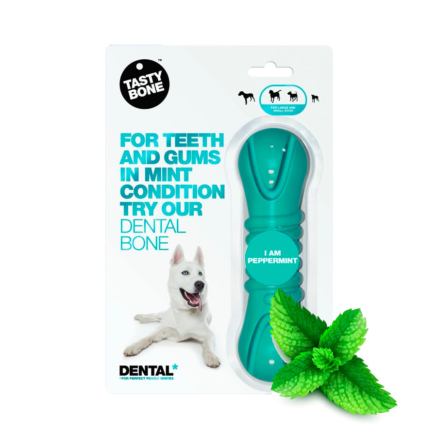Tasty Bone Dental menta peppermint perro
