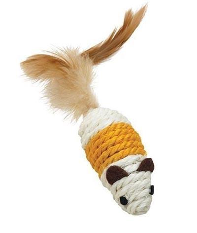 JUGUETE GATO CUERDA RATÓN