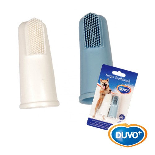 duvo cepillo diente dedo