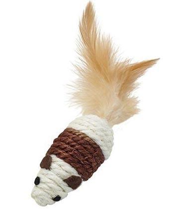 JUGUETE GATO CUERDA RATÓN