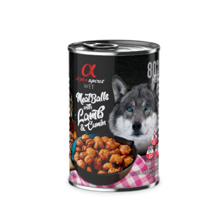 Alpha Spirit Albóndigas Cordero Comino