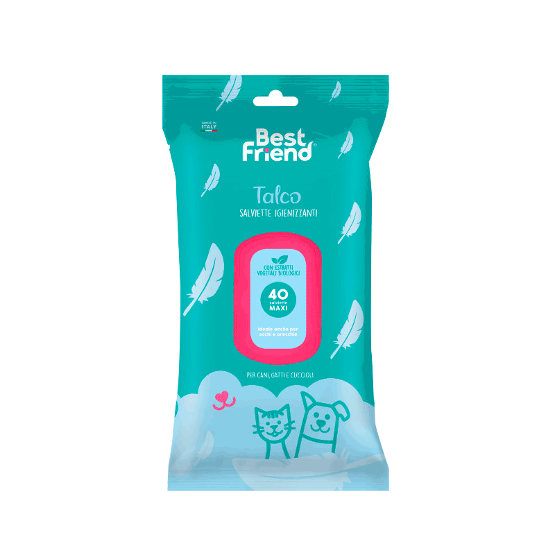 Best Friend Toallitas Talco