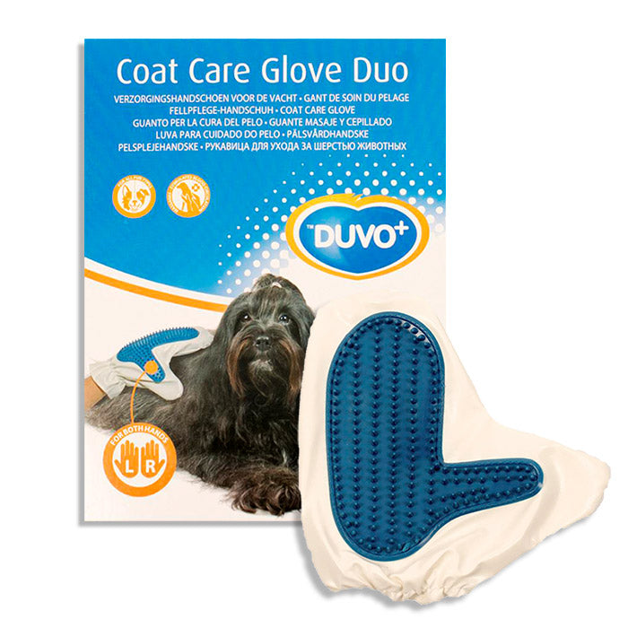 Duvo Manopla quitapelos Duo perro y gato