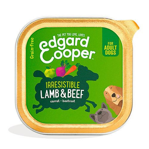 Edgard Cooper Cordero y Ternera perro tarrina