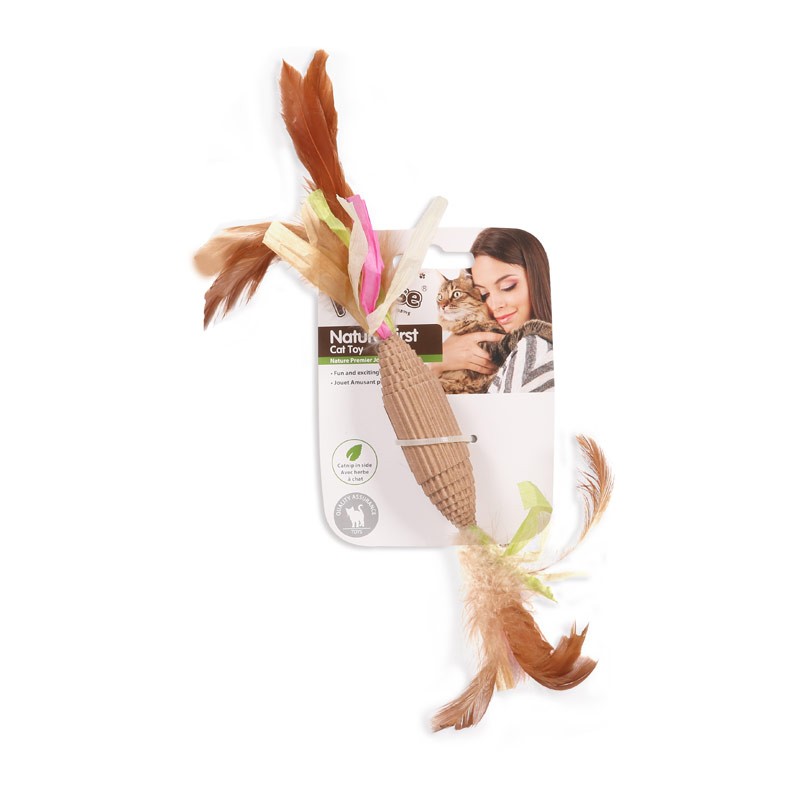 caramelo de carton juguete para gato