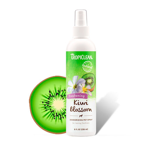 tropiclean kiwi blossom desodorante perro colonia
