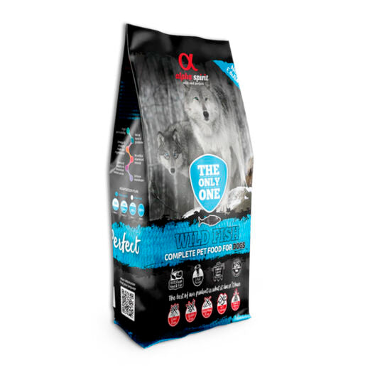 alpha spirit pescado perro