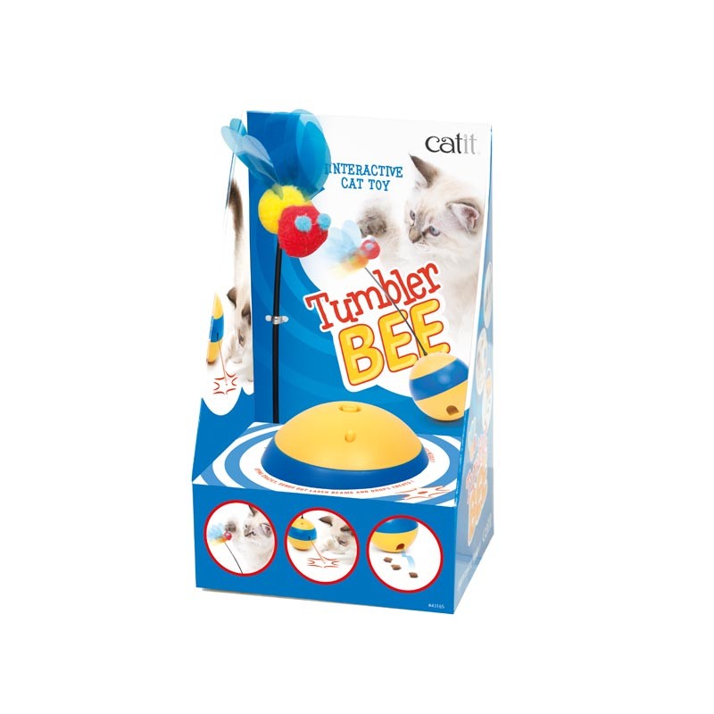 Catit Spinning Bee Interactivo juego para gato