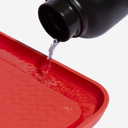 Zee.Mat Coral Alfombrilla para comederos