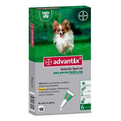 Advantix® 0-4kg 4 pipetas