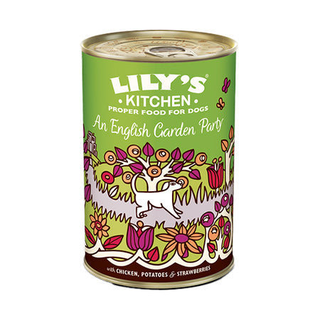 lily kitchen english garden party perro